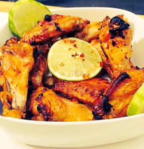 Lime and Red Pepper Flake Chicken Wings